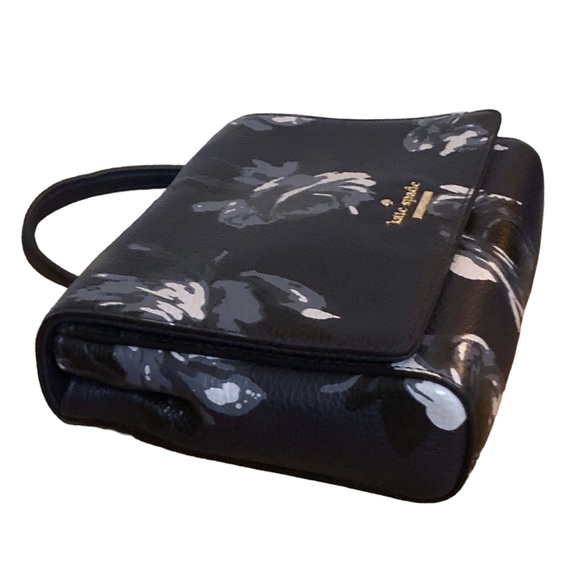 Kate Spade Briar Lane Night Rose Mini Emelyn Shoulder Bag Midnight Blue - Picture 3 of 16